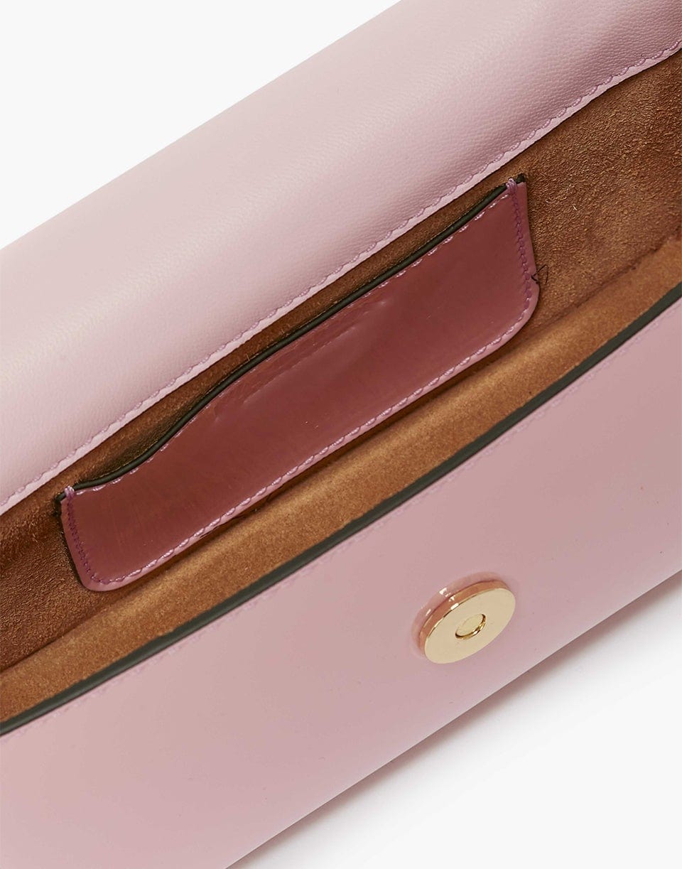 JW ANDERSON-Chain Baguette Anchor Bag - Baby Pink-BABY PINK