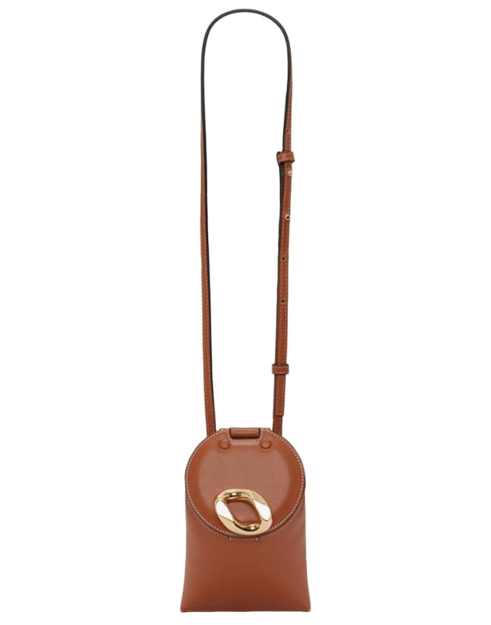 JW ANDERSON-Pecan Lid Pocket Bag-PECAN