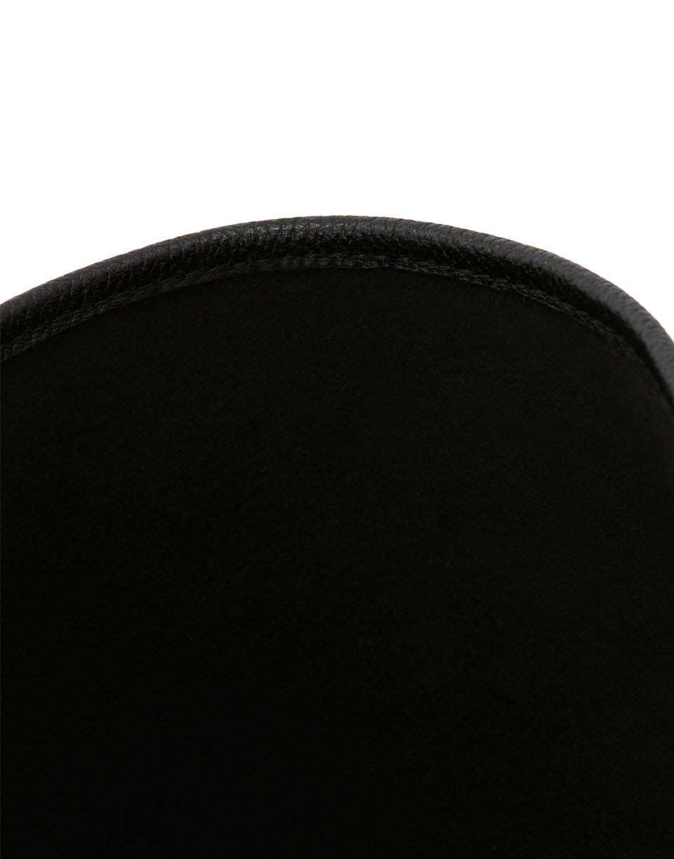JW ANDERSON-Black Large Chain Hobo Bag-BLACK