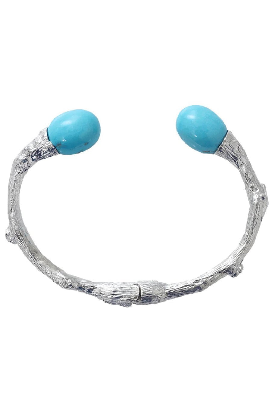 K. BRUNINI-Large Twig Cuff-SILVER