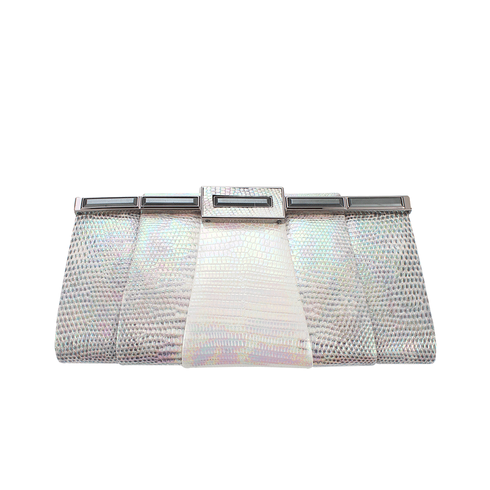 KARA ROSS-Oil Spill Lizard Clutch-SILVER