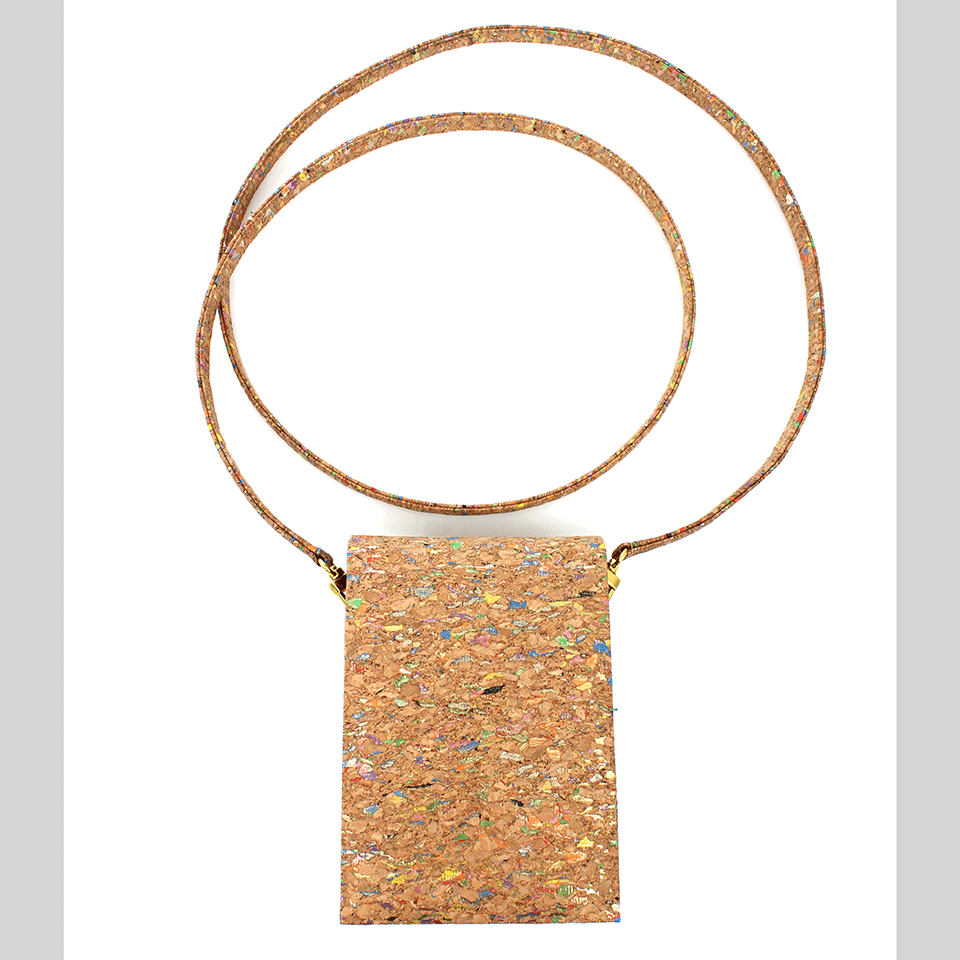 KARA ROSS-Itty Bitty Prunella Handbag-CORK