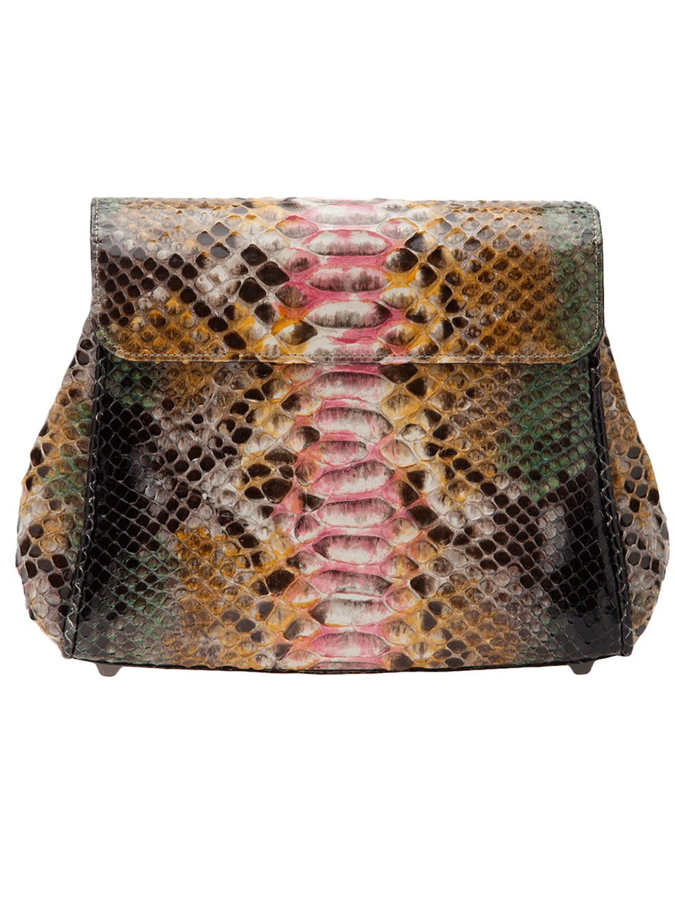 KARA ROSS-Garden Splatter Bag with Onyx-MULTI