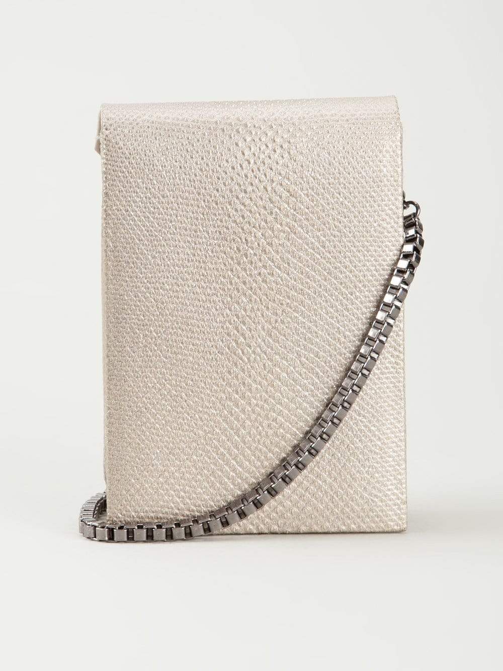 KARA ROSS-Itty Bitty Prunella Crossbody-SLV/MTLC