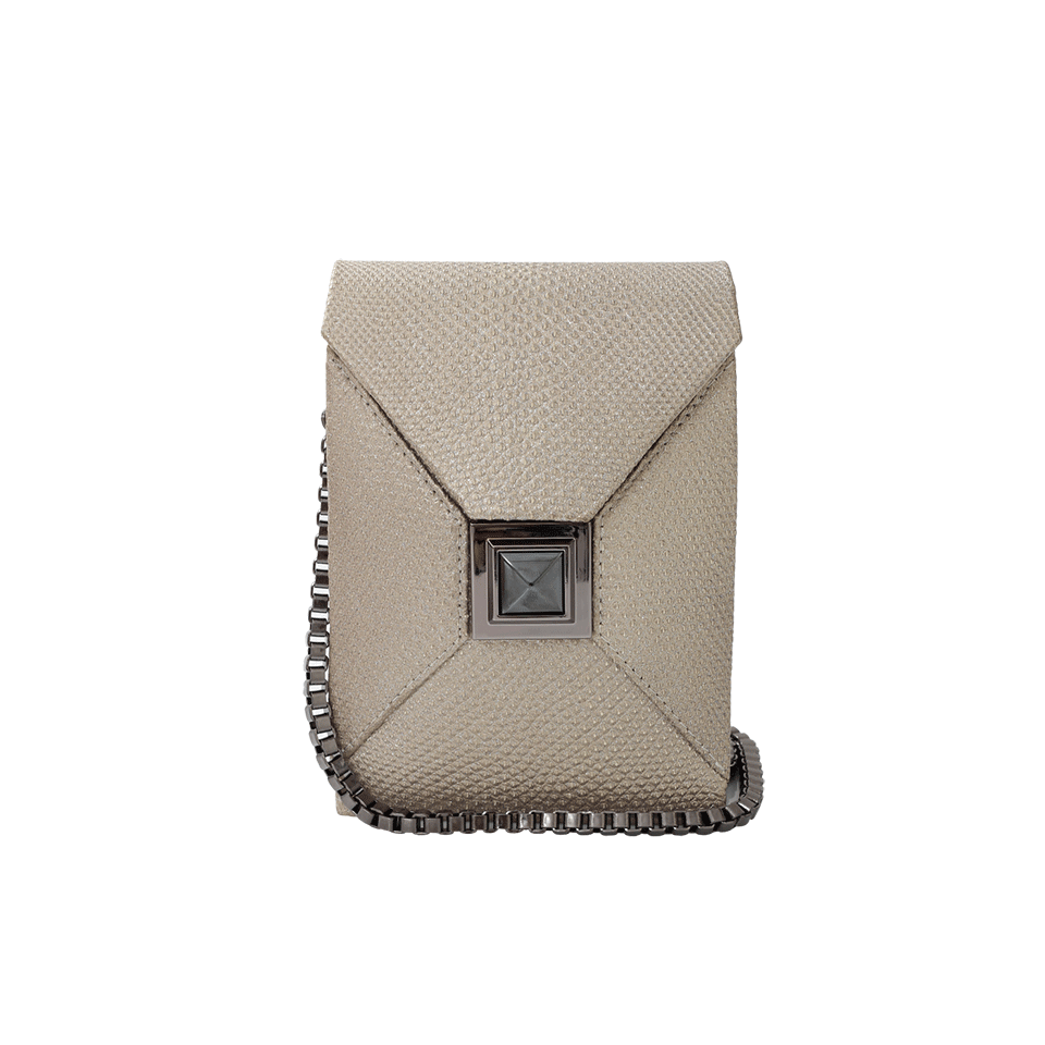 KARA ROSS-Itty Bitty Prunella Crossbody-SLV/MTLC