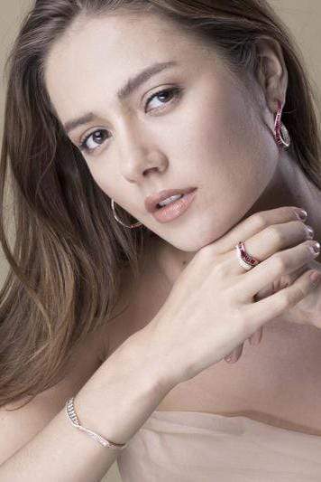 KAVANT & SHARART-Pave Diamond Talay Flow Wave Ring-WHITE GOLD