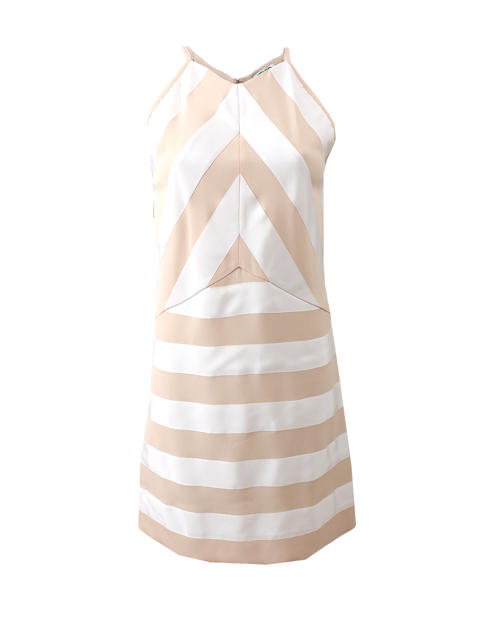 KENZO-Colorblock Mini Dress-