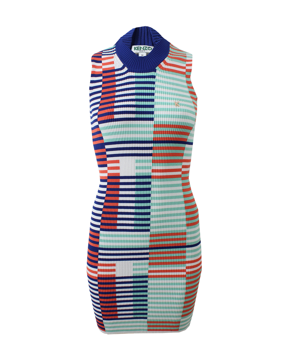 KENZO-Fitted Knit Dress-