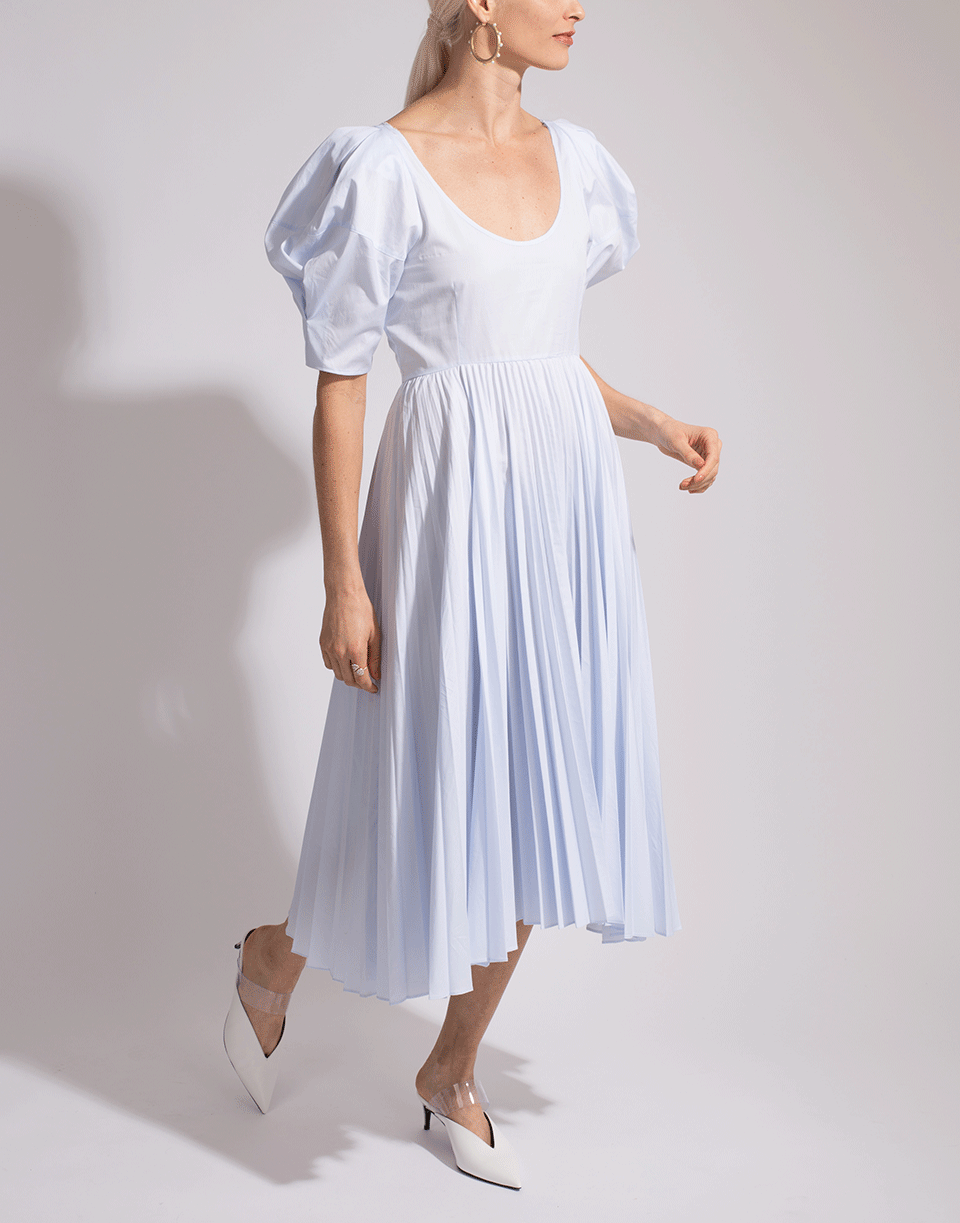 KHAITE-Caitlin Puff Sleeve Dress-