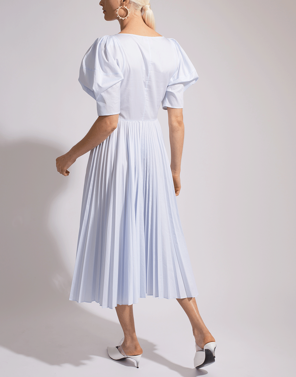 KHAITE-Caitlin Puff Sleeve Dress-