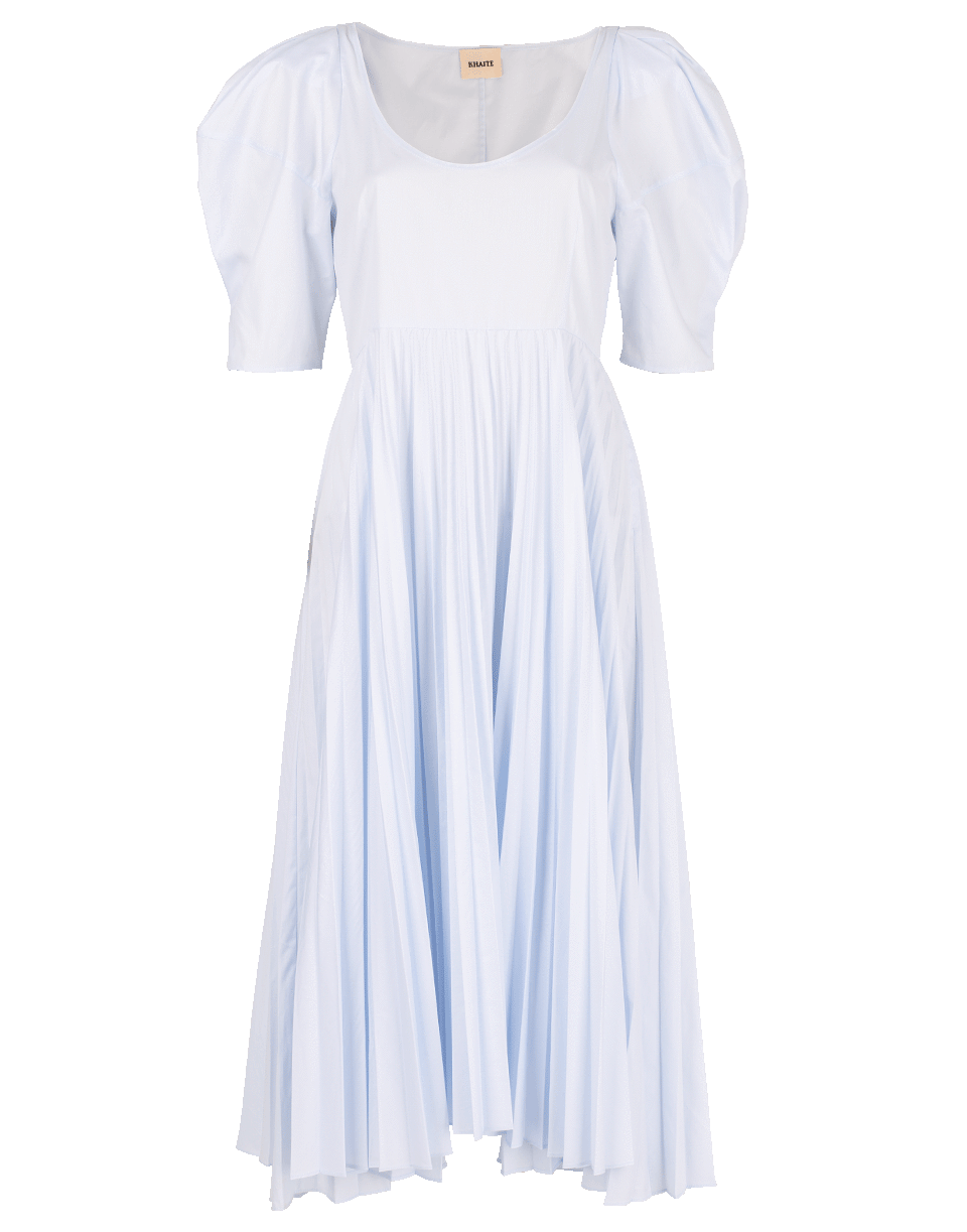 KHAITE-Caitlin Puff Sleeve Dress-