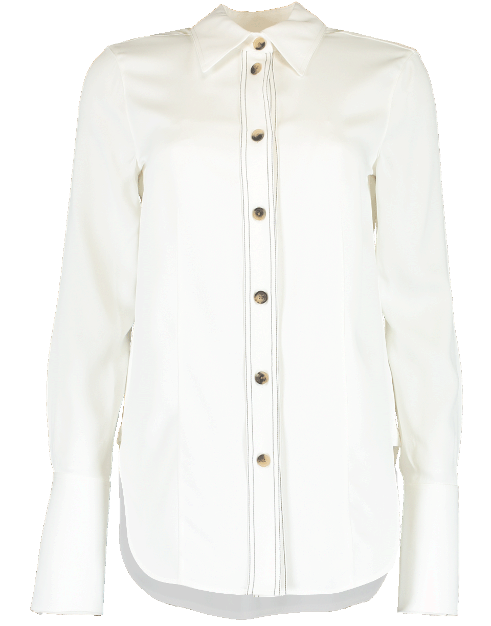 KHAITE-Delia Button Up Shirt-