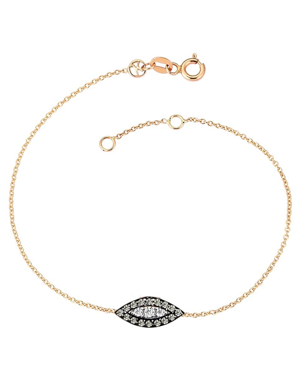 KISMET BY MILKA-10th Eye Haven Diamond Bracelet-ROSE GOLD