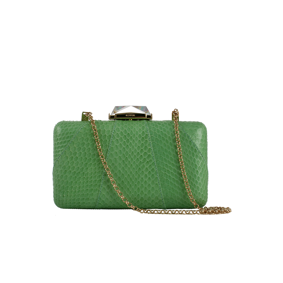 KOTUR-Espey Minaudiere with Chain-GRASS