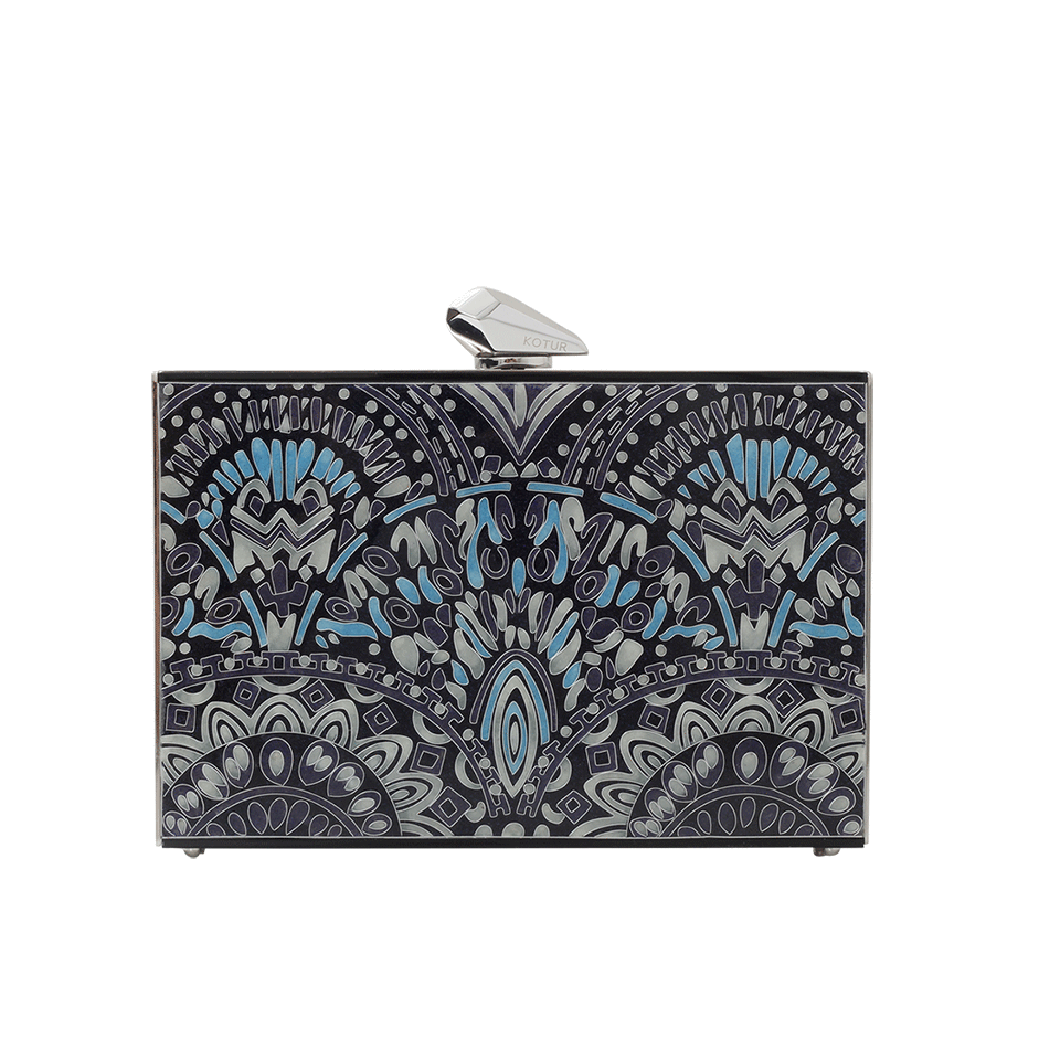 KOTUR-Empire Merrick Clutch-PURPLE