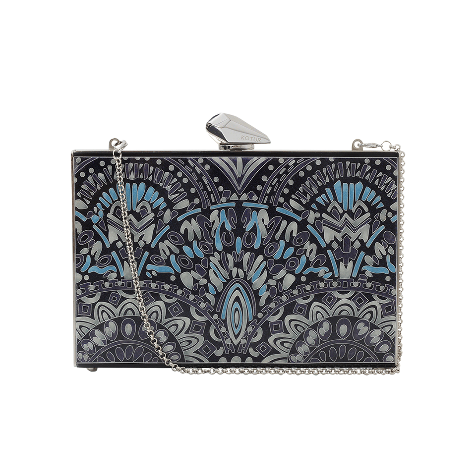 KOTUR-Empire Merrick Clutch-PURPLE