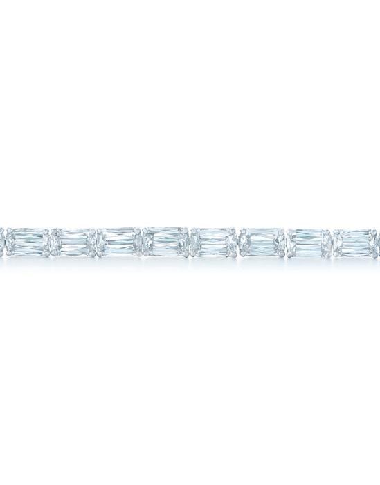  KWIAT-Ashoka Diamond Line Bracelet 11.39CTW-PLATINUM 