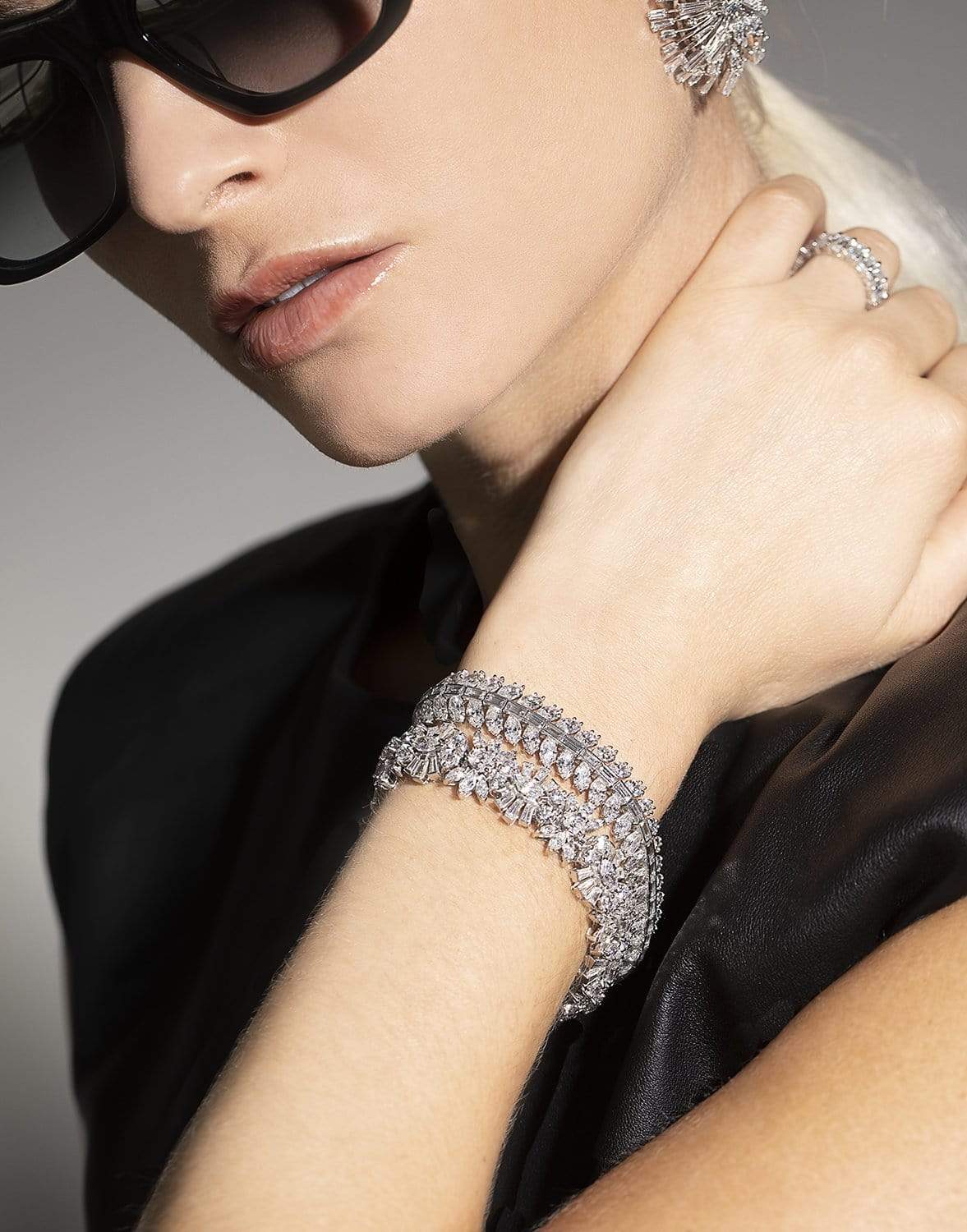 KWIAT-Legacy Leaves Bracelet-PLATINUM