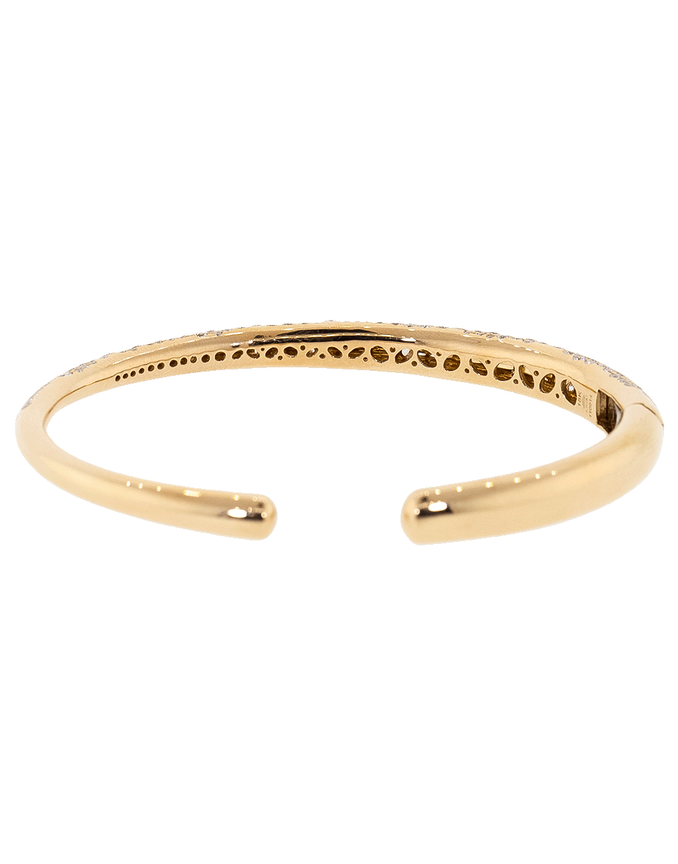 KWIAT-Cobblestone Collection Diamond Pave Bangle-ROSE GOLD