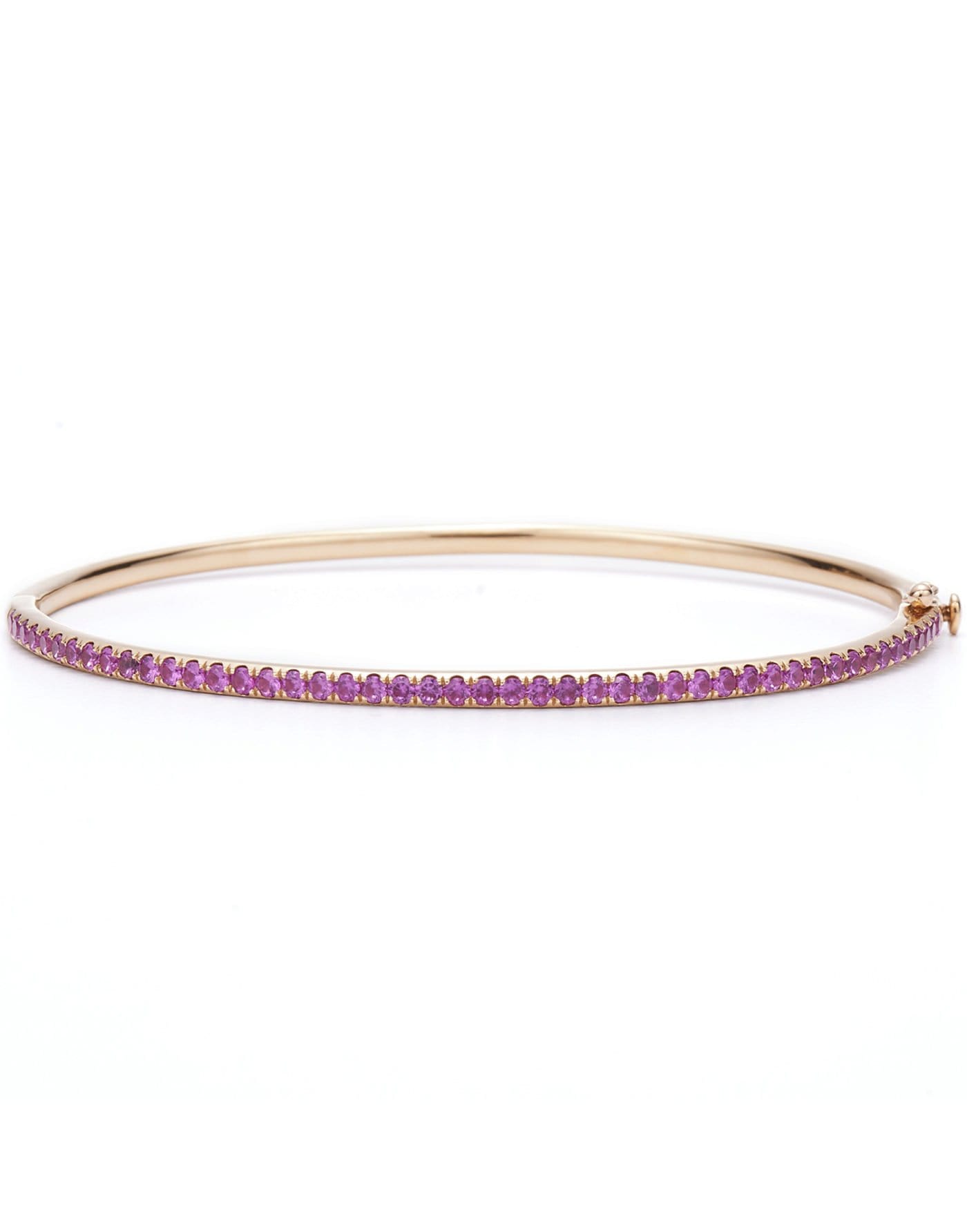 KWIAT-Pink Sapphire Stackable Bangle-ROSE GOLD