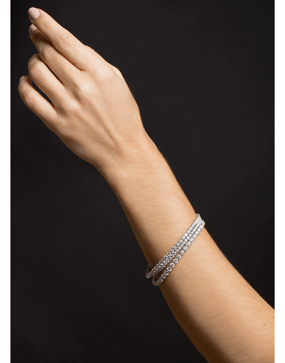 KWIAT-Riviera Diamond Tennis Bracelet-WHITE GOLD