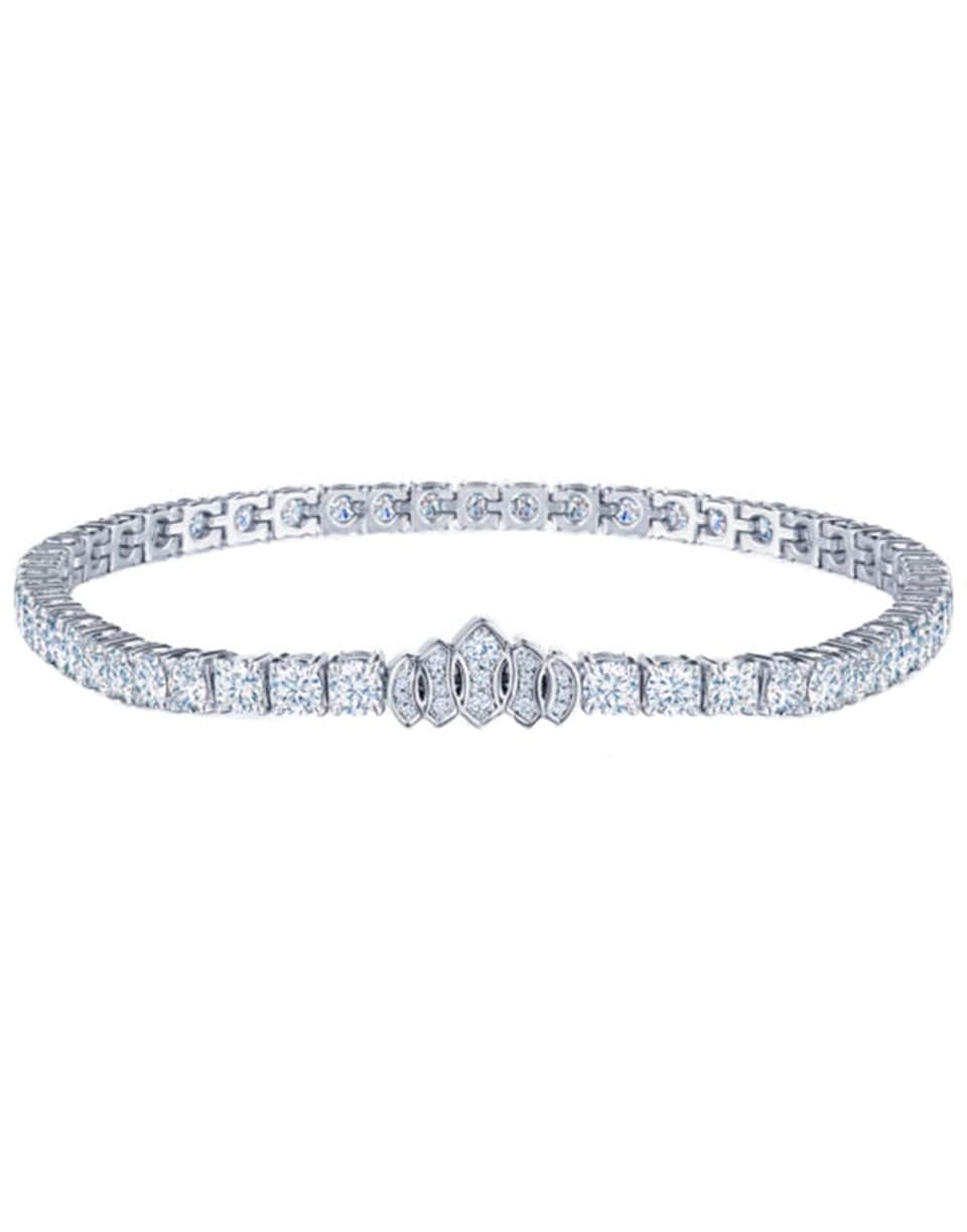 KWIAT-Riviera Diamond Tennis Bracelet-WHITE GOLD