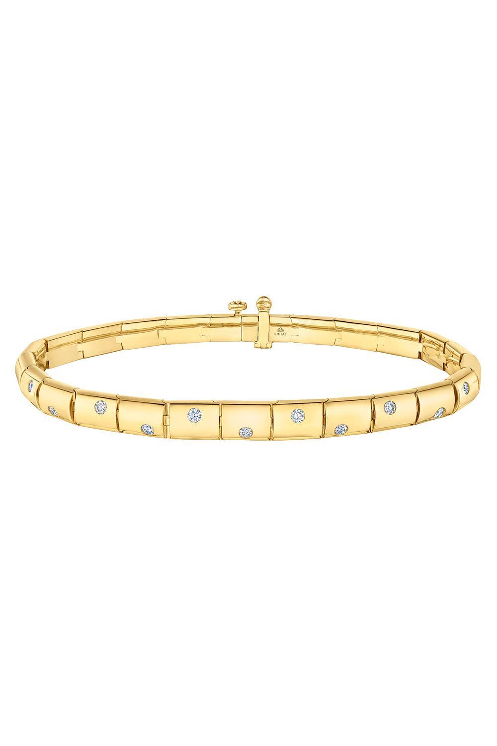 Diamond Accent Cobblestone Bracelet-YELLOW GOLD-JEWELRYFINE JEWELBRACELET O-KWIAT