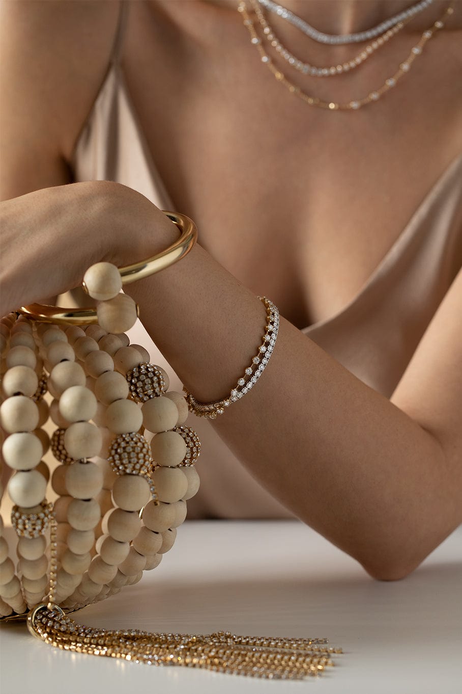 KWIAT-Diamond Starry Night Bracelet-YELLOW GOLD