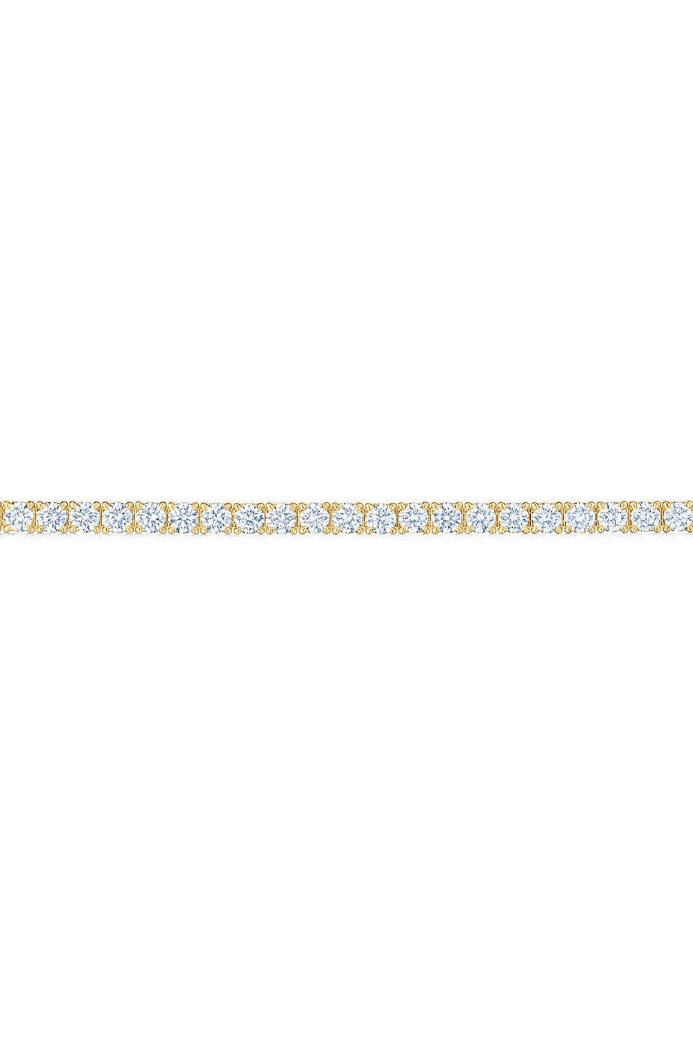 KWIAT-Signature Tiara Diamond Line Bracelet-YELLOW GOLD