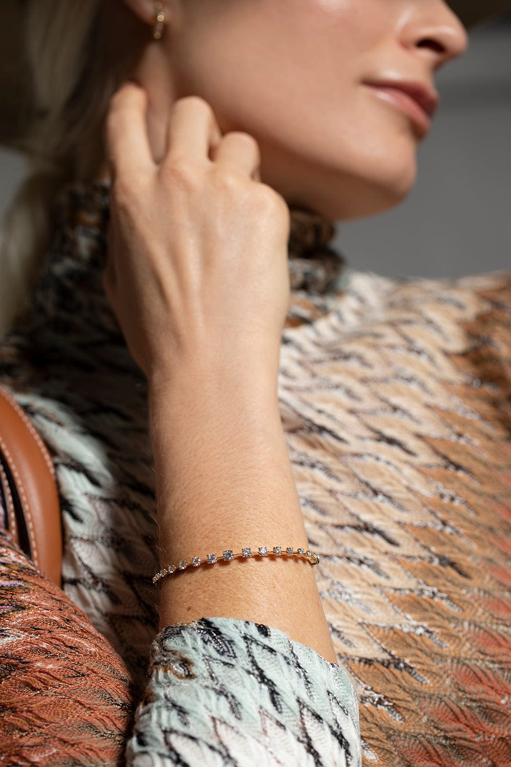KWIAT-Starry Night Bangle - Yellow Gold-YELLOW GOLD