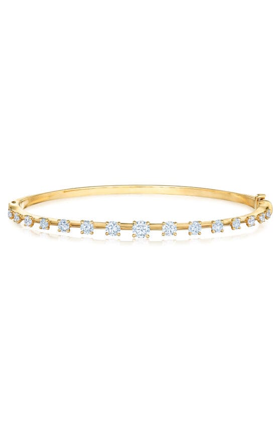 KWIAT-Starry Night Bangle - Yellow Gold-YELLOW GOLD