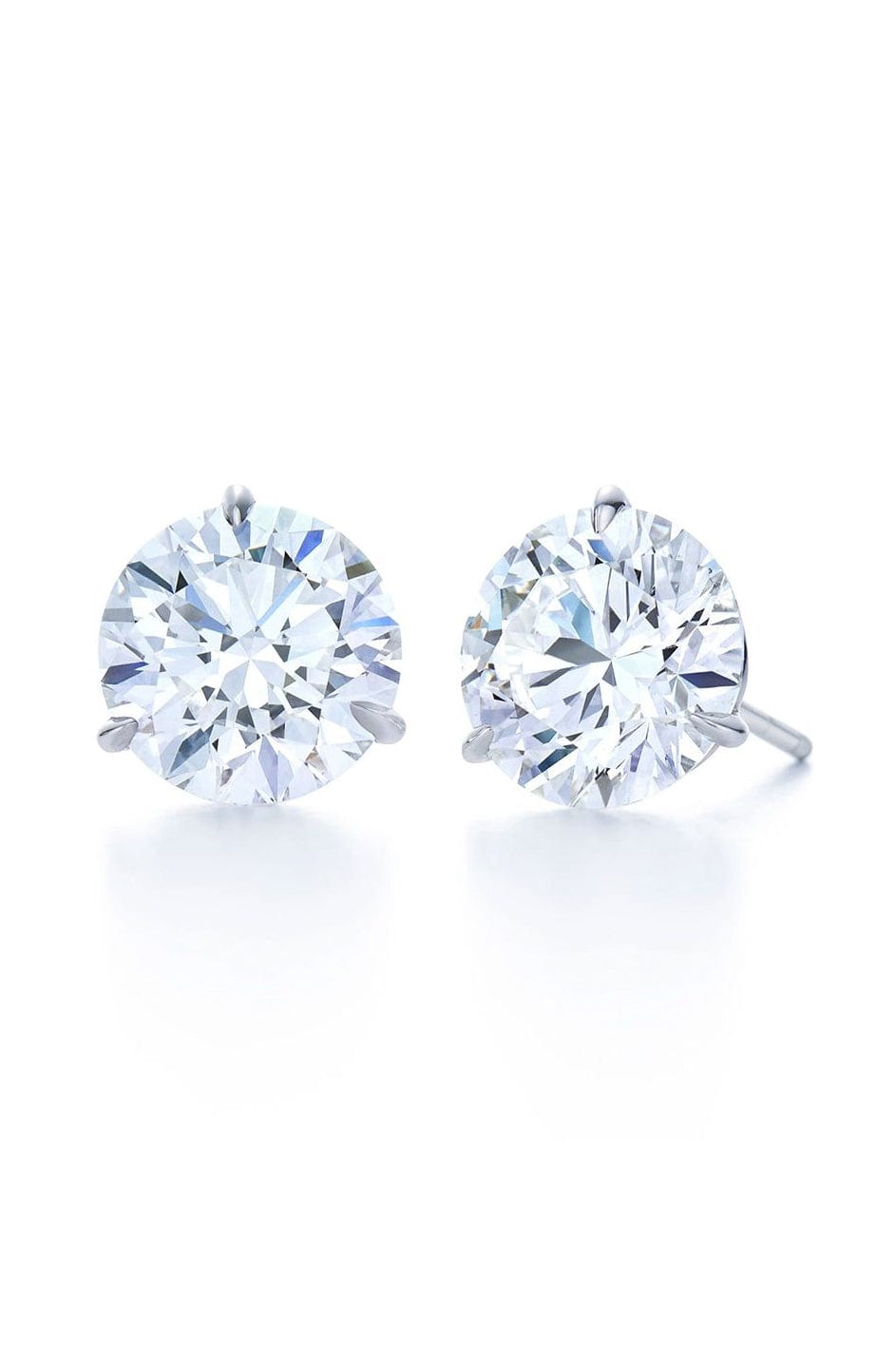 KWIAT-Round Diamond Studs 2.00ctw-PLAT