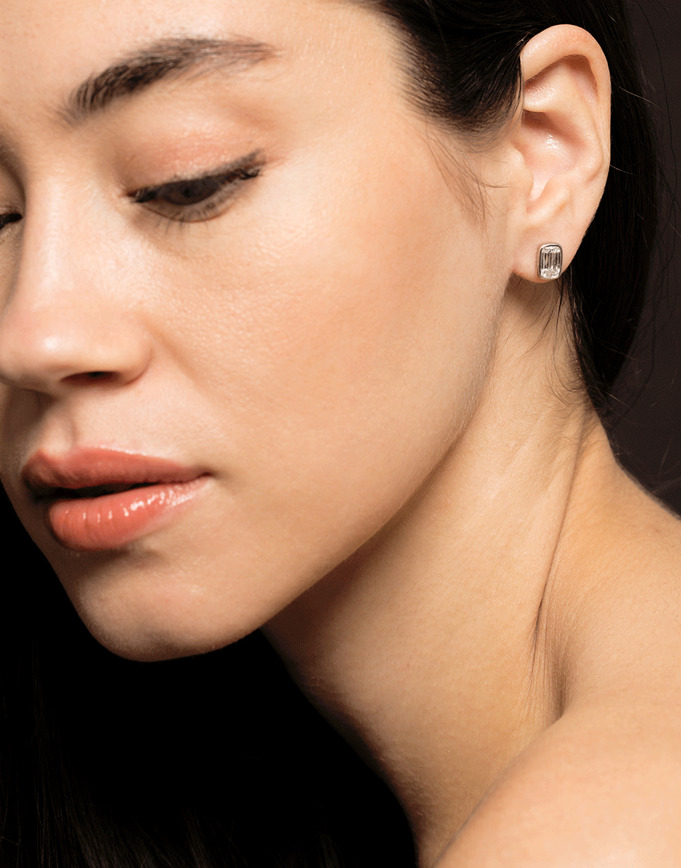 KWIAT-Ashoka Diamond Stud Earrings-PLATINUM