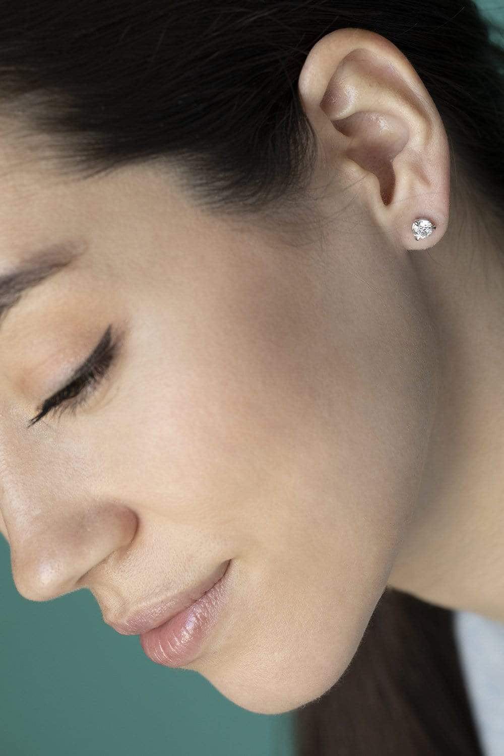 KWIAT-Round Diamond Studs 1.0ctw-PLATINUM