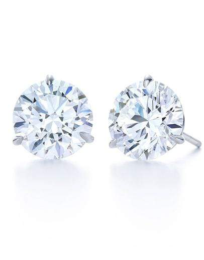 KWIAT-Round Diamond Studs 2.02cts-PLATINUM