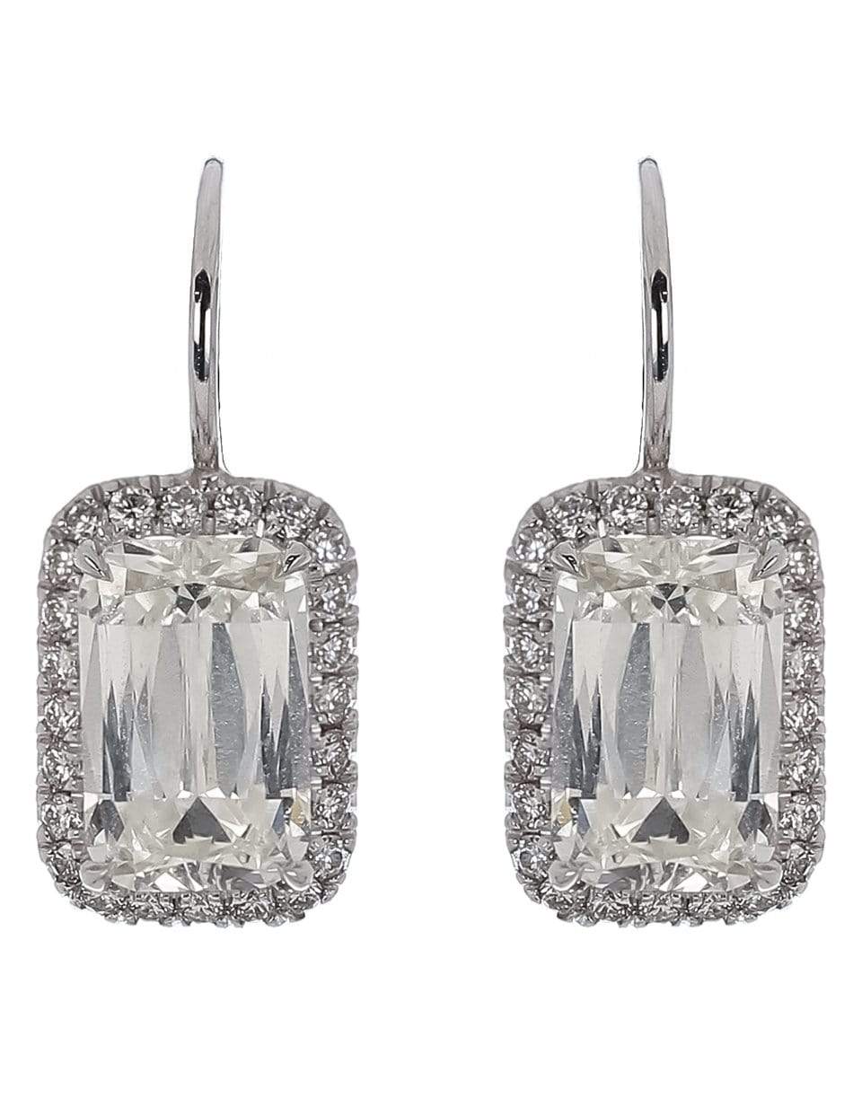 KWIAT-Ashoka Silhouette Earrings-WHITE GOLD