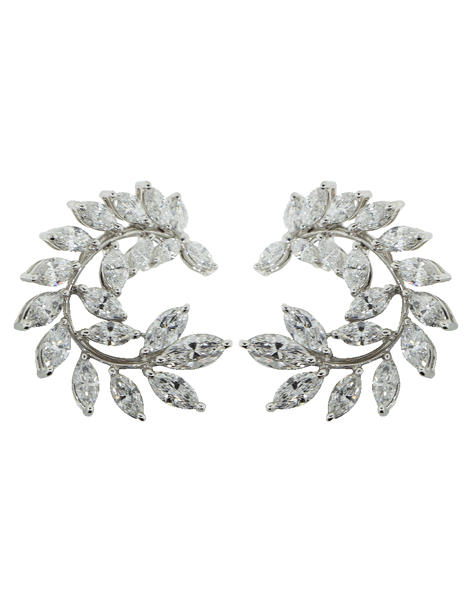 KWIAT-Legacy Diamond Earrings-WHITE GOLD