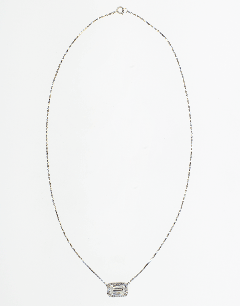 KWIAT-Ashoka Diamond Pendant Necklace-PLATINUM