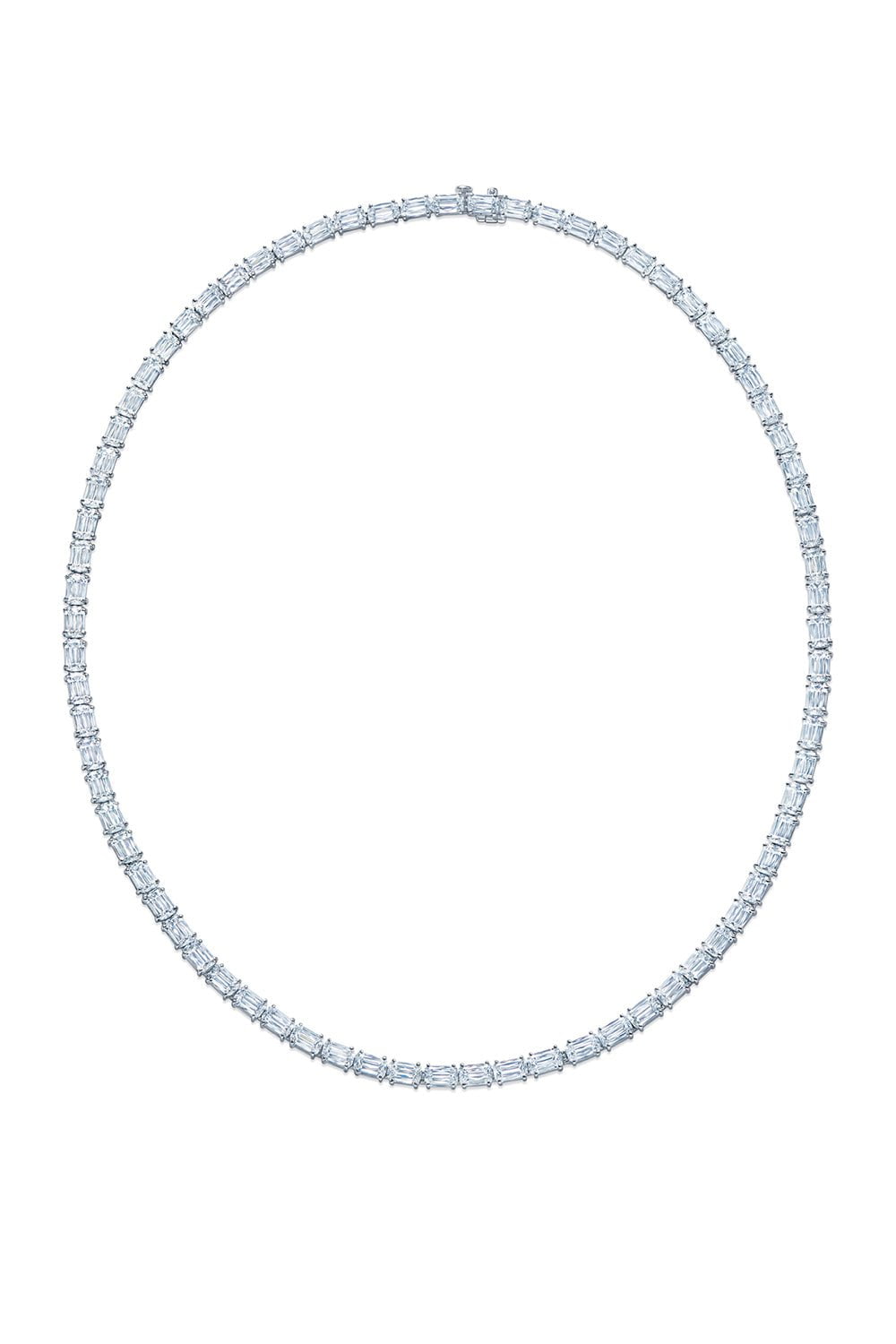 KWIAT-Diamond Line Necklace-WHITE GOLD