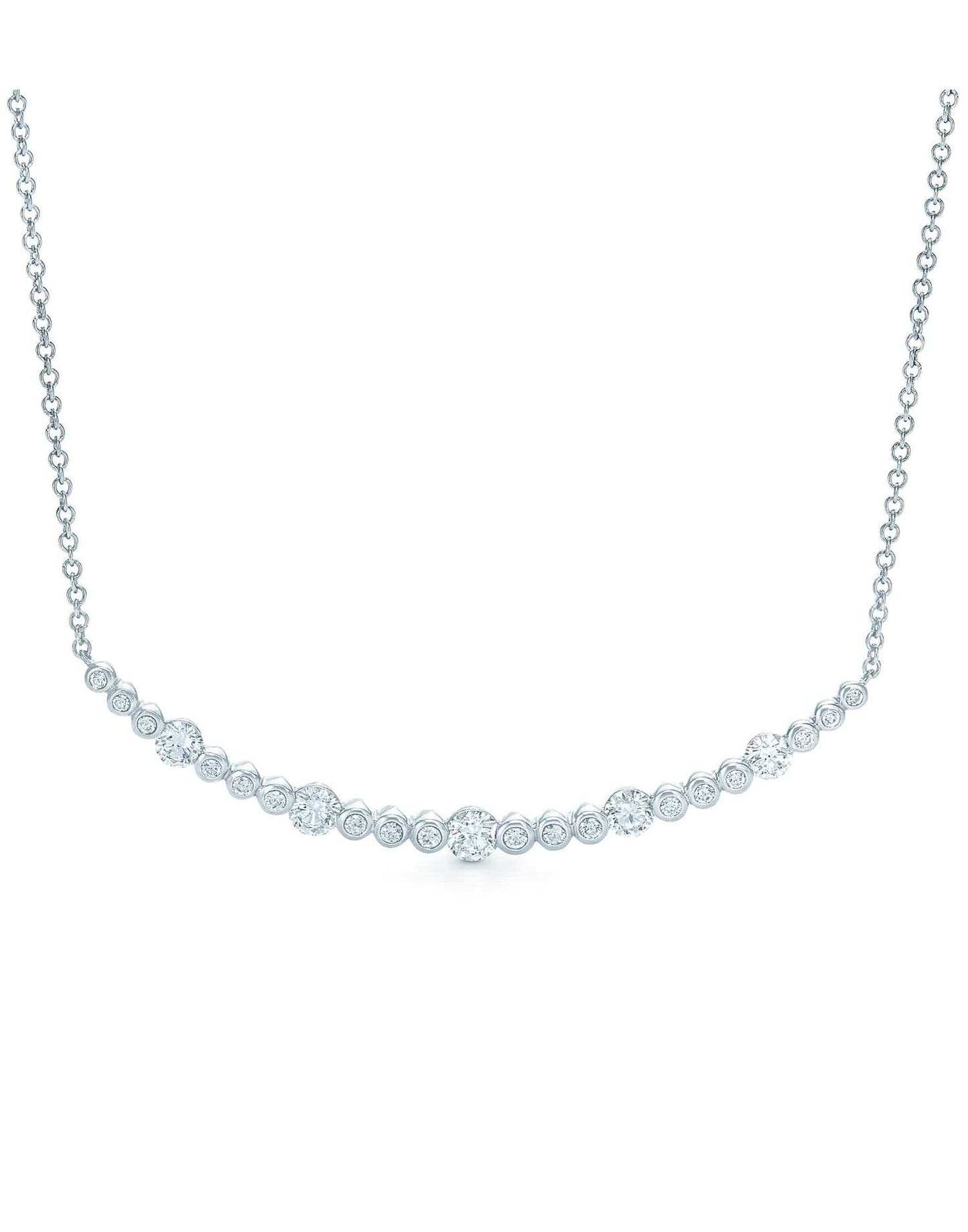 KWIAT-Lyric Diamond Necklace-WHITE GOLD