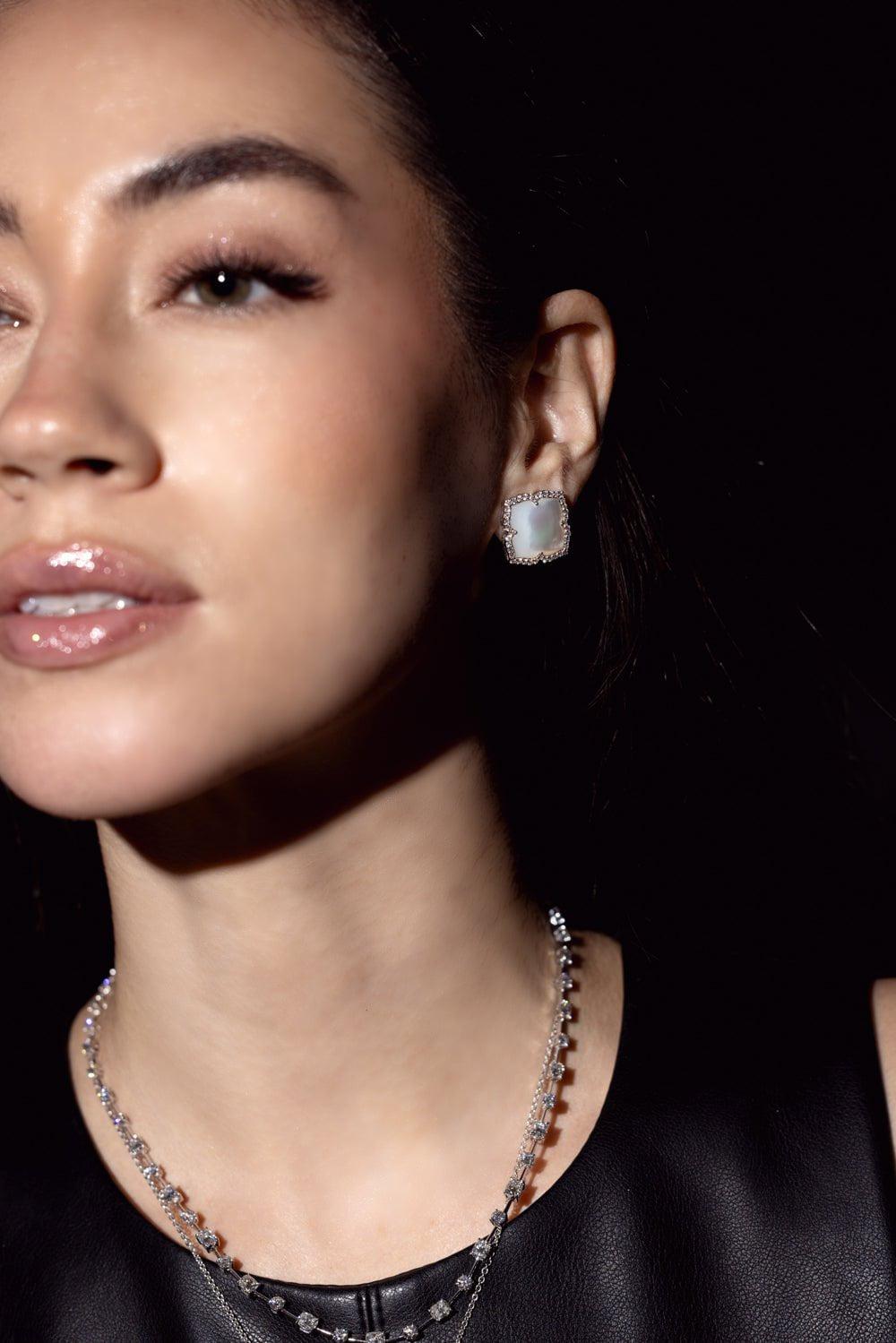 KWIAT-Starry Night Diamond Necklace-WHITE GOLD