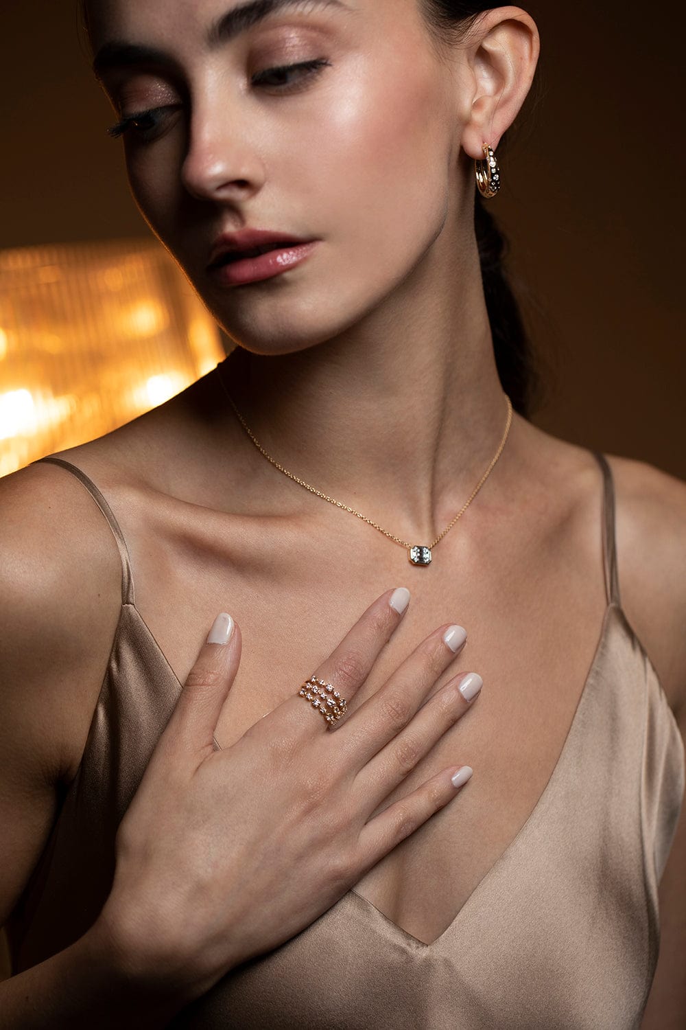 KWIAT-Sunburst Pendant with Diamonds-YELLOW GOLD