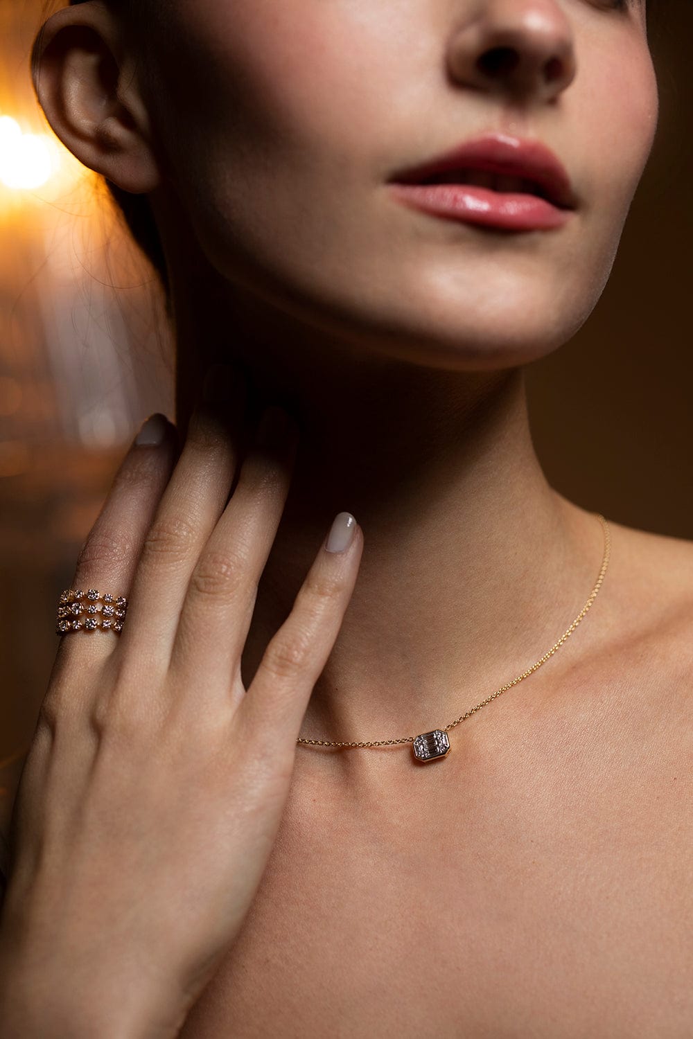 KWIAT-Sunburst Pendant with Diamonds-YELLOW GOLD