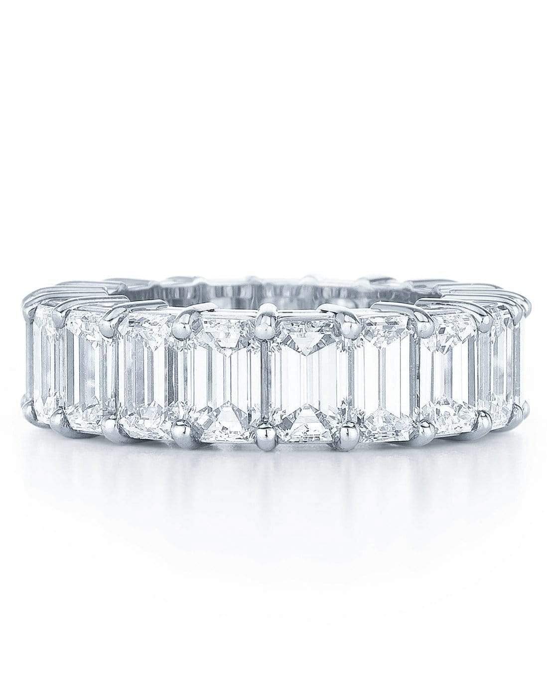 KWIAT-Ashoka Prong Set Eternity Diamond Band-PLAT