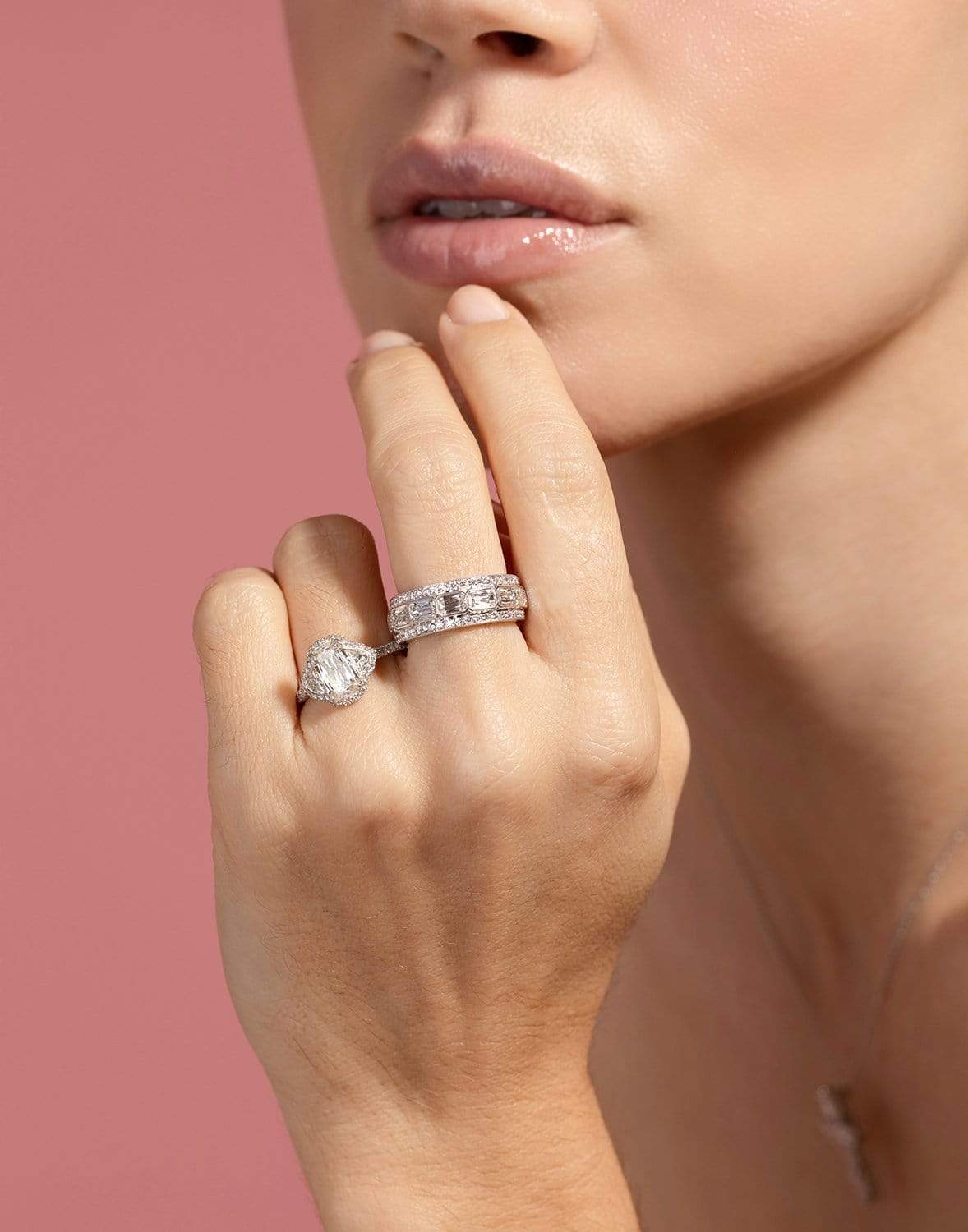 KWIAT-Ashoka Diamond Engagement Ring-PLATINUM