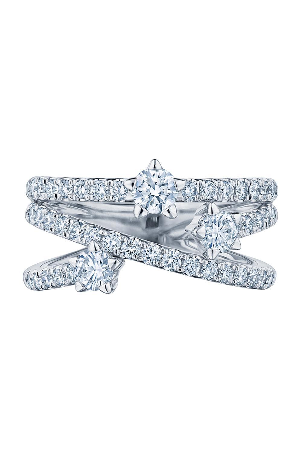 Diamond Star Set Starry Night Ring-WHITE GOLD-6-JEWELRYFINE JEWELRING-KWIAT