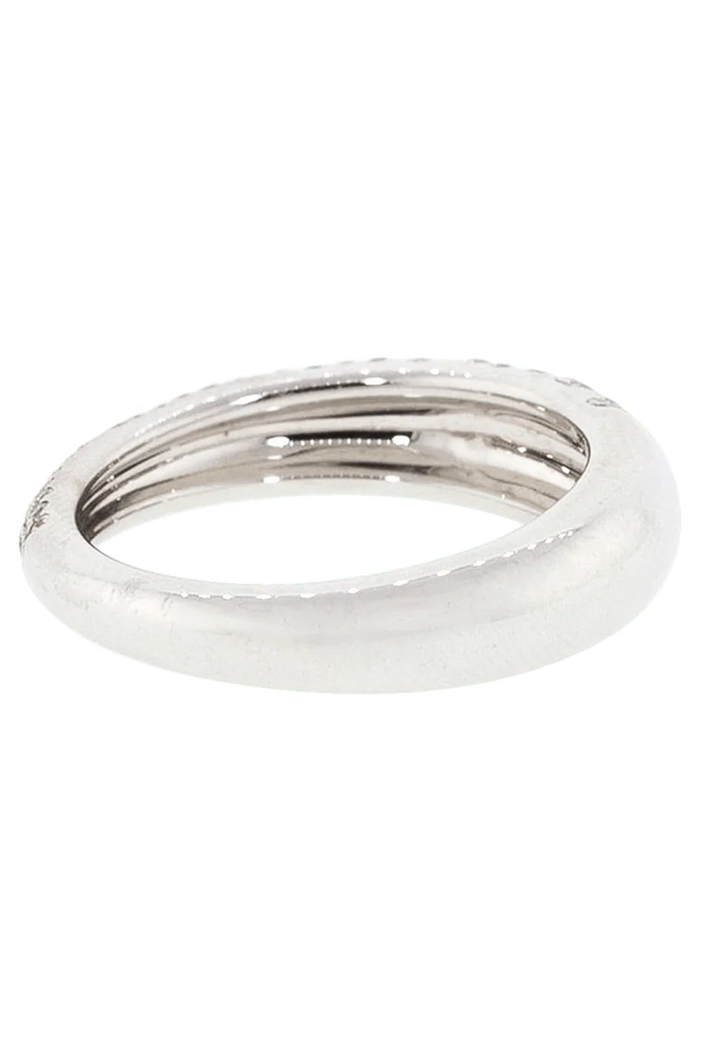 KWIAT-Moonlight 3-Row Ring with Pave Diamonds - White Gold-WHITE GOLD