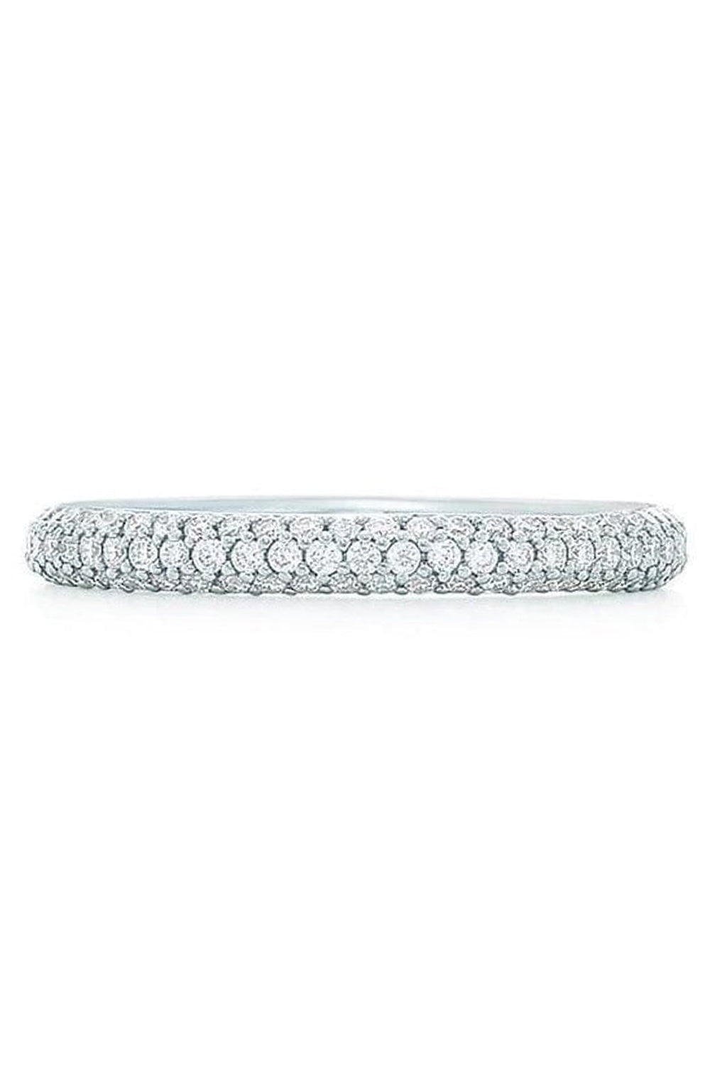 KWIAT-Cobblestone Diamond Pave Band Ring-WHITE GOLD