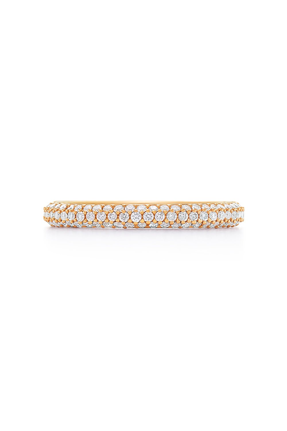 KWIAT-Moonlight 3-Row Ring-YELLOW GOLD