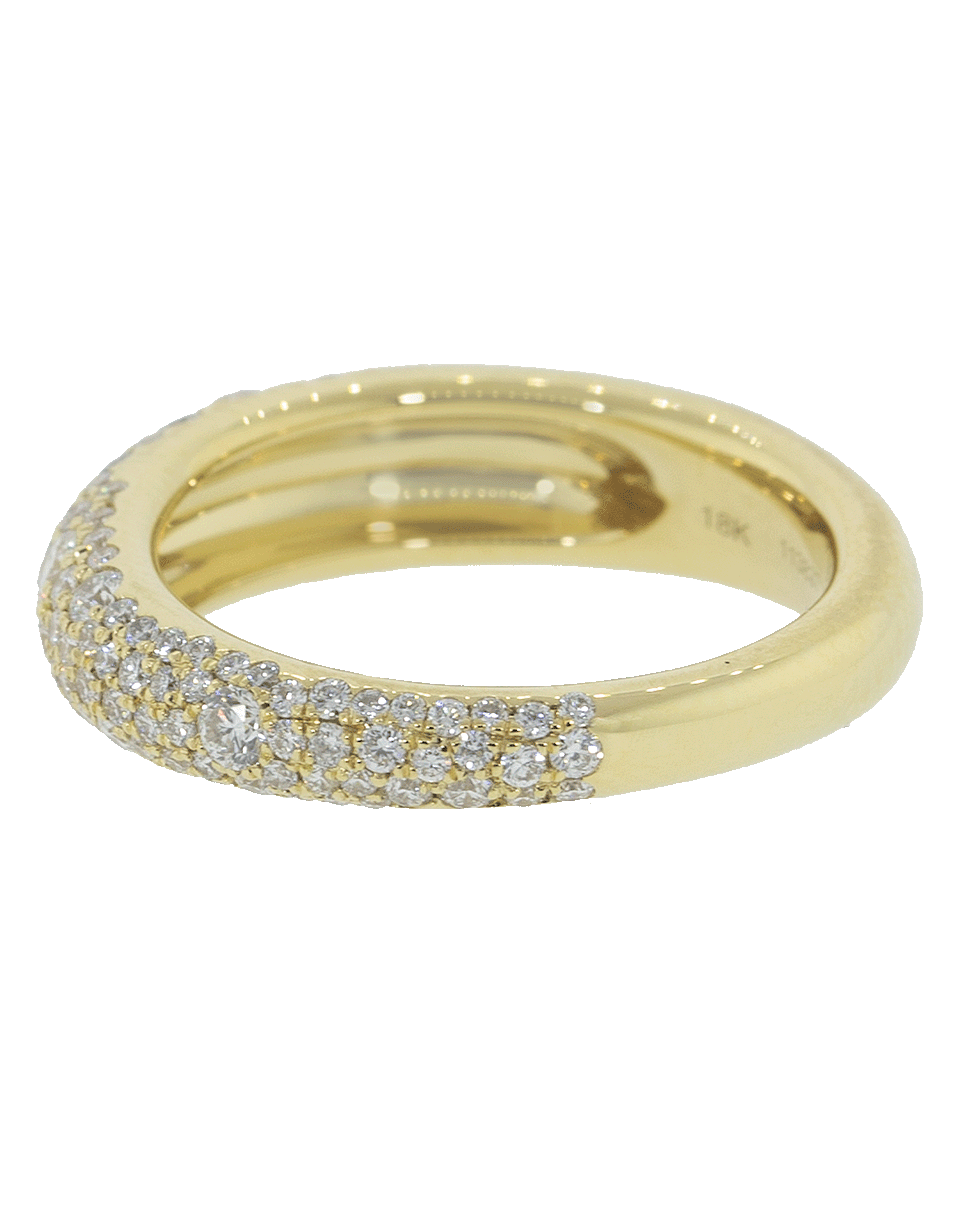 KWIAT-Cobblestone Diamond Pave Ring-YELLOW GOLD
